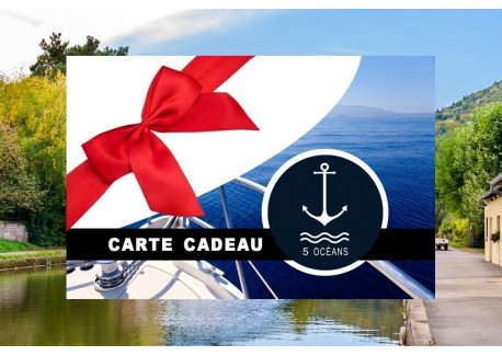 Permis côtier + fluvial - Carte cadeau à imprimer 350€ au lieu de 450€ (Places Limitées - JUSQU'AU 15/08/2022)